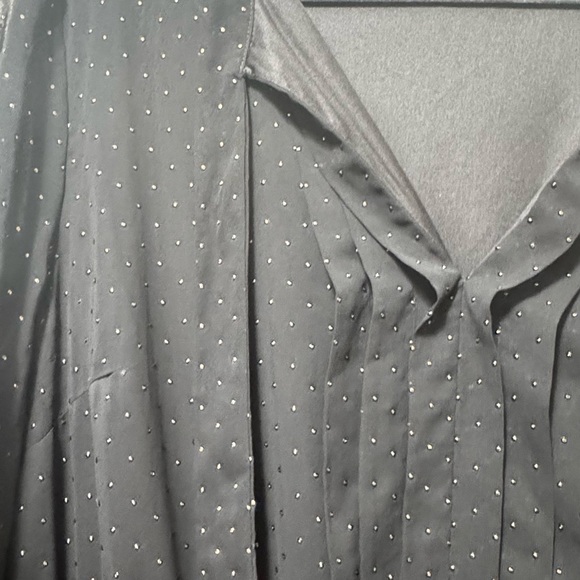 Lane Bryant Black Polka Dot Dress - Picture 6 of 9